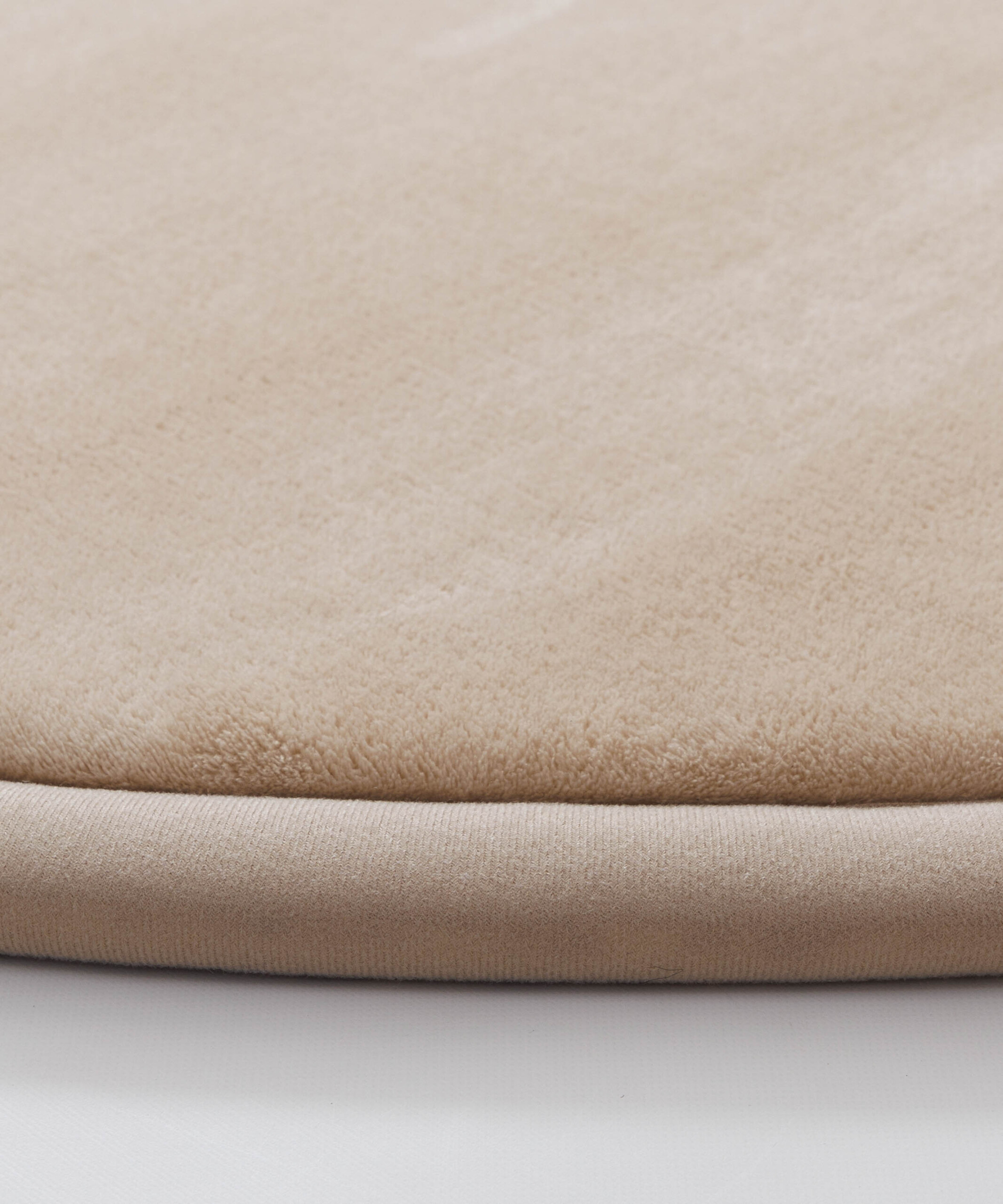 Spielteppich Rund - Pluffy Beige - close up Spielteppich Rund - Pluffy Beige - close up