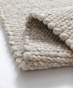 Wollteppich - Silvull Beige - close up, thumbnail Wollteppich - Silvull Beige - close up, thumbnail