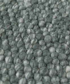 Wollteppich - Silvull Grün - close up, thumbnail Wollteppich - Silvull Grün - close up, thumbnail