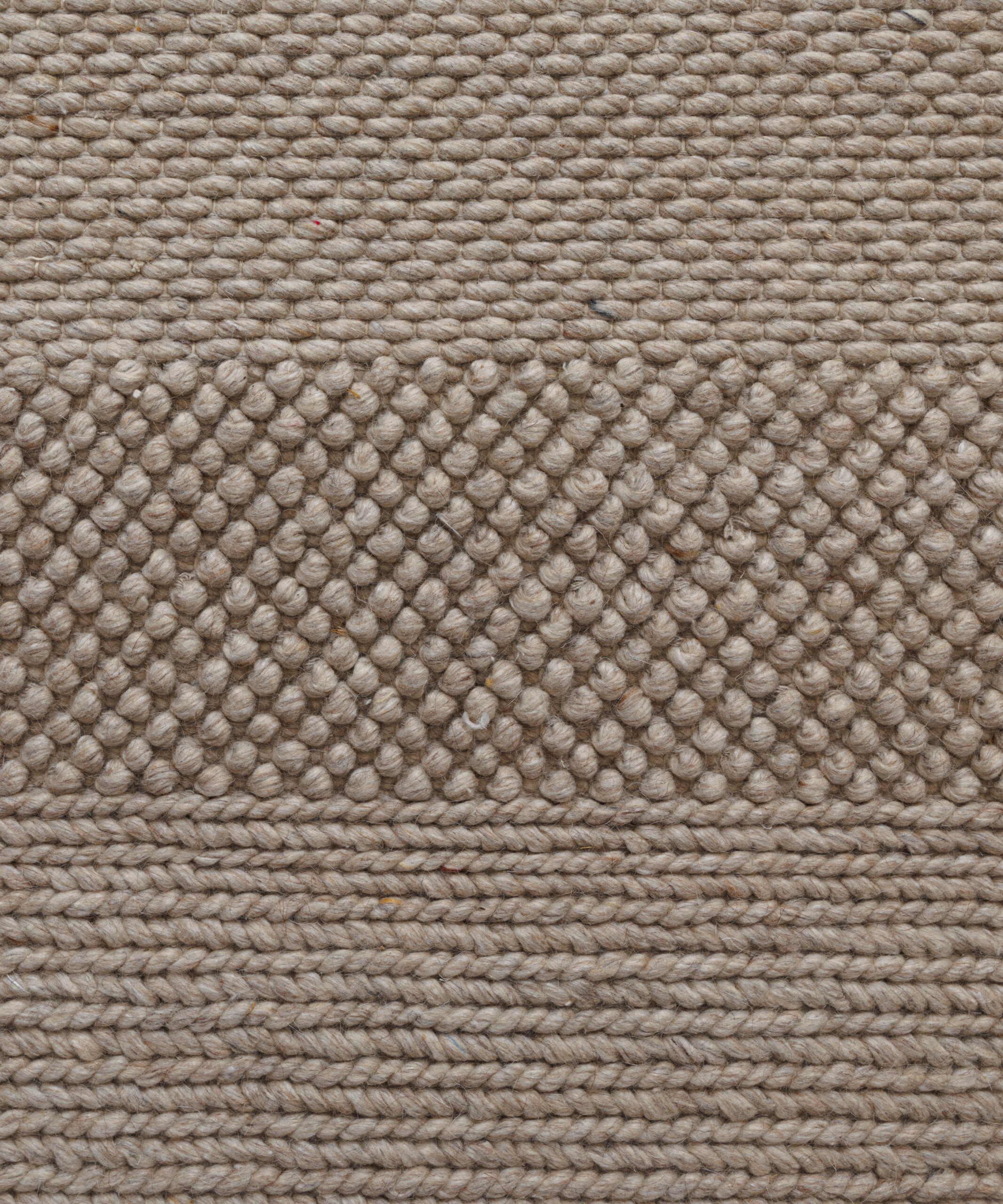 Wollteppich - Skift Beige - close up Wollteppich - Skift Beige - close up