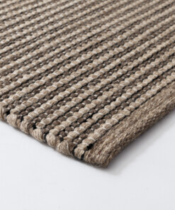 Wollteppich - Strim Beige - close up, thumbnail Wollteppich - Strim Beige - close up, thumbnail