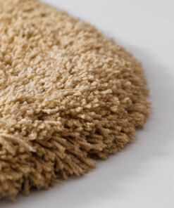 Organischer Shaggy Teppich - Sveve Beige - close up, thumbnail