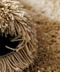 Shaggy Teppich - Sveve Beige - close up, thumbnail