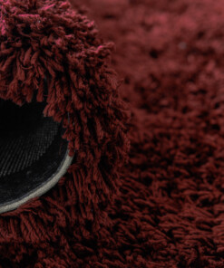 Shaggy Teppich - Sveve Bordeauxrot - close up, thumbnail Shaggy Teppich - Sveve Bordeauxrot - close up, thumbnail