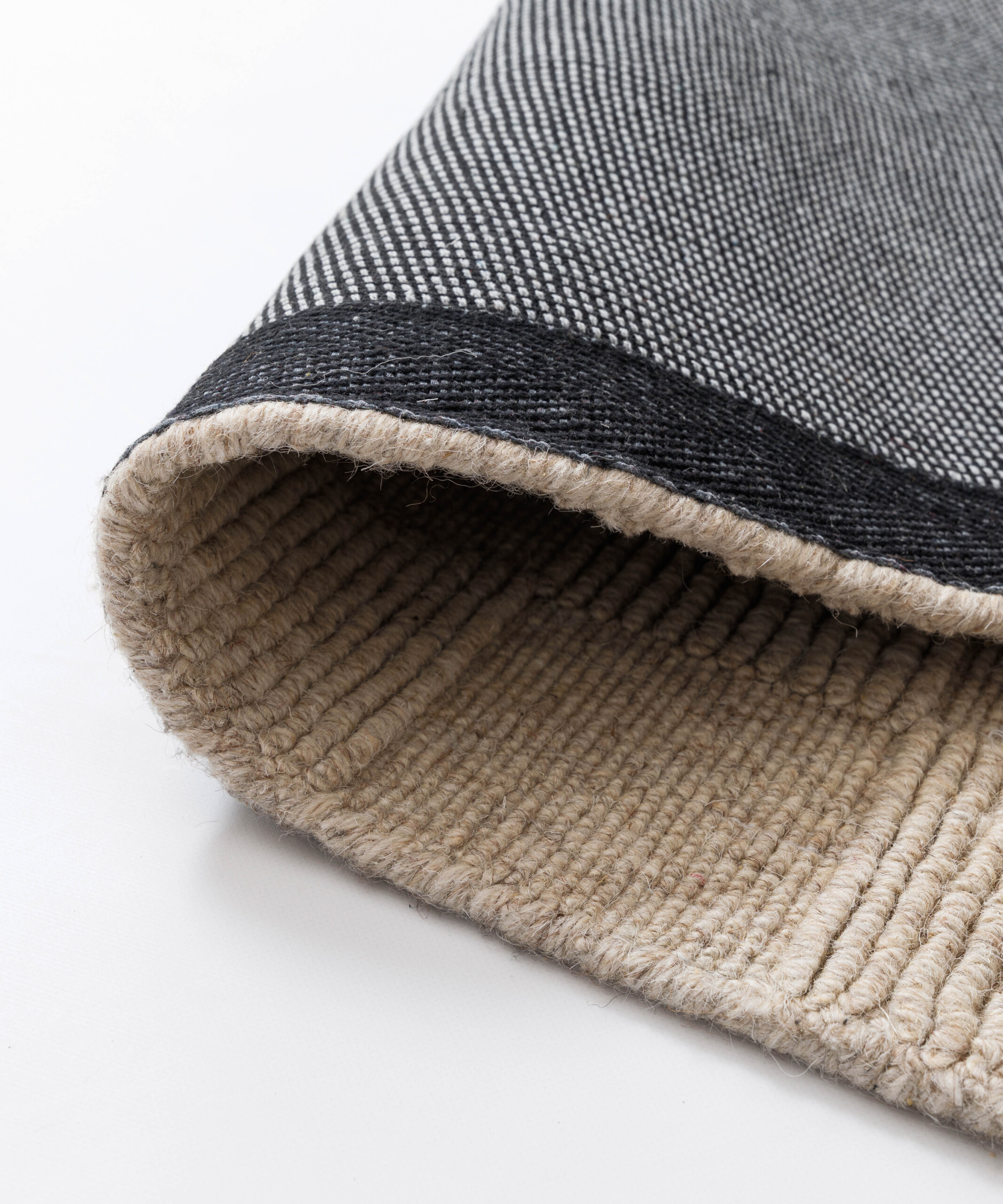 Wollteppich - Tavle Beige - close up Wollteppich - Tavle Beige - close up