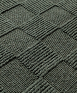 Wollteppich - Tavle Grün - close up, thumbnail Wollteppich - Tavle Grün - close up, thumbnail