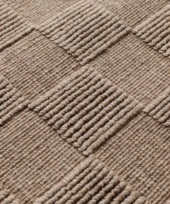 Wollteppich - Tavle Taupe - close up, thumbnail Wollteppich - Tavle Taupe - close up, thumbnail