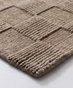 Wollteppich - Tavle Taupe - close up, thumbnail Wollteppich - Tavle Taupe - close up, thumbnail