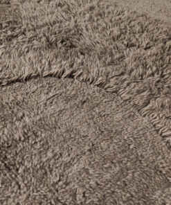 Organischer Teppich - Tjørne Mose Taupe - close up, thumbnail Organischer Teppich - Tjørne Mose Taupe - close up, thumbnail