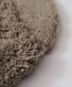 Organischer Teppich - Tjørne Mose Taupe - close up, thumbnail Organischer Teppich - Tjørne Mose Taupe - close up, thumbnail