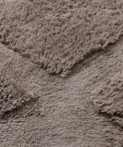 Designteppich - Tjørne Elv Taupe - close up, thumbnail Designteppich - Tjørne Elv Taupe - close up, thumbnail