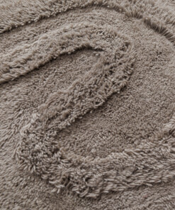 Designteppich - Tjørne Bris Taupe - close up, thumbnail Designteppich - Tjørne Bris Taupe - close up, thumbnail