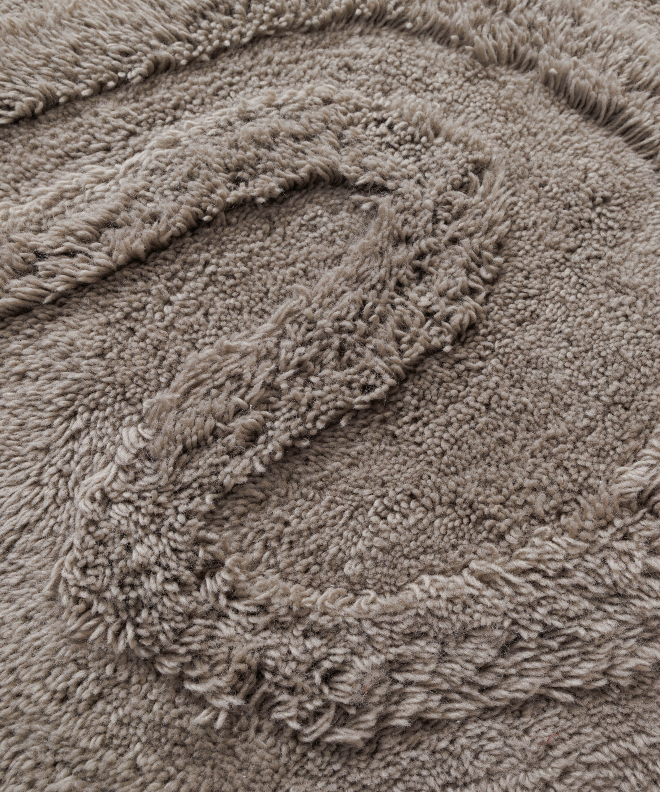 Designteppich - Tjørne Bris Taupe - close up Designteppich - Tjørne Bris Taupe - close up