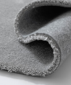 Waschbarer Teppich Rund - Clean Prestige Grau - close up, thumbnail Waschbarer Teppich Rund - Clean Prestige Grau - close up, thumbnail