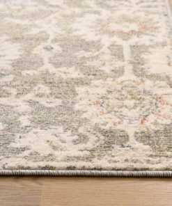 Vintage Teppich - Classic Marjorie Grün - close up